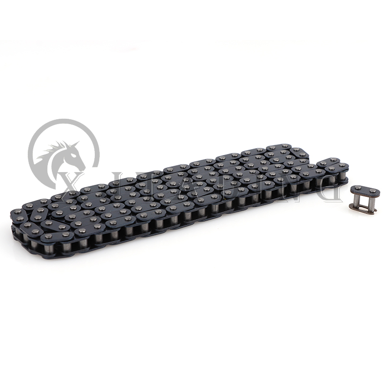 428 Chain - 예비 마스터 링크가있는 T8F 체인 58L-140L