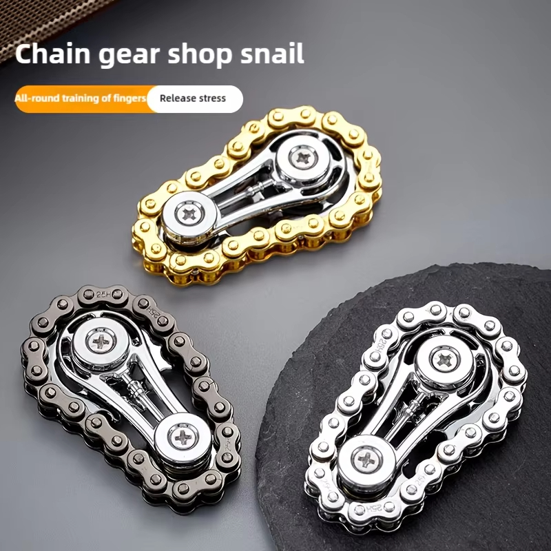 새로운 스프로킷 플라이휠 핑거팁 자이로 피젯 스피너 안 - Chain Sprocket Set 리뷰 및 가격