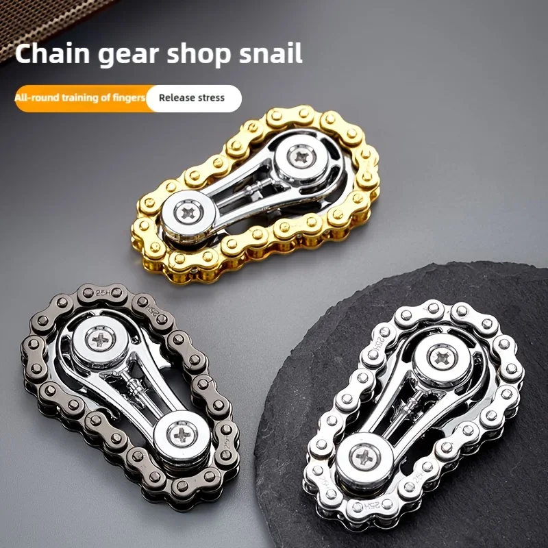 새로운 스프로킷 플라이휠 핑거팁 자이로 피젯 스피너 안 - Chain Sprocket Set 리뷰 및 가격